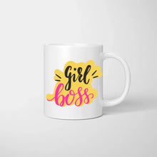 Load image into Gallery viewer, Girl Boss Mama - Personalisierte Tasse (Mutter mit Kindern)
