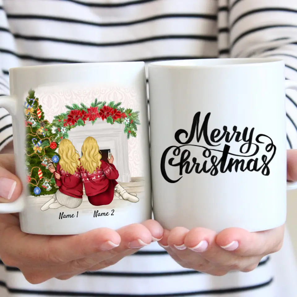 Best Friends Christmas - Personalized Mug