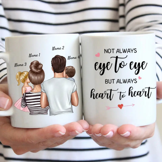 Best Parents with Children - Personalized Mug (1-4 Children)