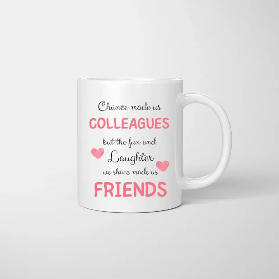 Best Colleagues - Personalized Mug (2-4 Friends)