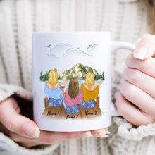 Load image into Gallery viewer, Großartige Chefin/ Managerin/ Teamleiterin - Personalisierte Tasse für Chefin/ Arbeitskolleginnen - Geschenk Büro, Job (2-4 Personen)
