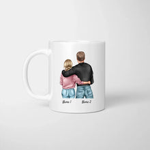 Load image into Gallery viewer, Mein Schatz - Personalisierte Pärchen-Tasse (Geschenk zum Valentinstag)
