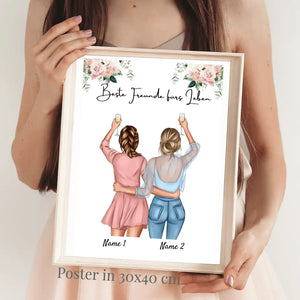 Best Sisters - Personalized Poster