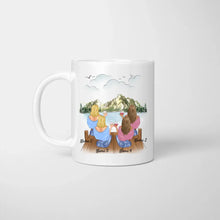 Load image into Gallery viewer, Wir werden dich vermissen - Personalisierte Tasse für Arbeitskolleginnen zum Jobwechsel - Geschenk Abschied (2-4 Personen)
