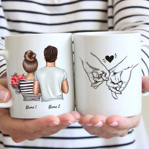 Happy Couple with Children - Personalized Mug