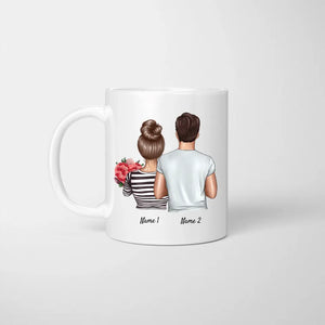 Happy Couple with Children - Personalized Mug