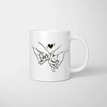 Load image into Gallery viewer, Happy Couple with Children - Personalized Mug
