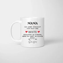 Load image into Gallery viewer, Bestes Geschenk für Opa - Personalisierte Tasse (Für Mama, Papa, Oma oder Opa)
