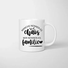 Load image into Gallery viewer, Beste Familientasse - Personalisierte Familien Tasse (1-4 Kinder/ Teenager)
