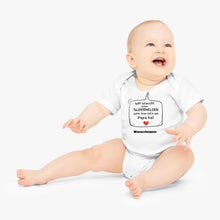 Load image into Gallery viewer, Superhelden Papa - Personalisierter Baby-Onesie/ Strampler, 100% Bio-Baumwolle
