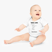 Load image into Gallery viewer, Baby Logic, IT Anleitung - Personalisierter Baby-Onesie/ Strampler, 100% Bio-Baumwolle
