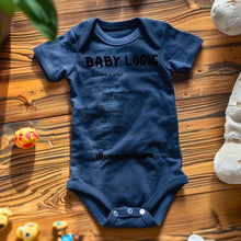 Load image into Gallery viewer, Baby Logic, IT Anleitung - Personalisierter Baby-Onesie/ Strampler, 100% Bio-Baumwolle
