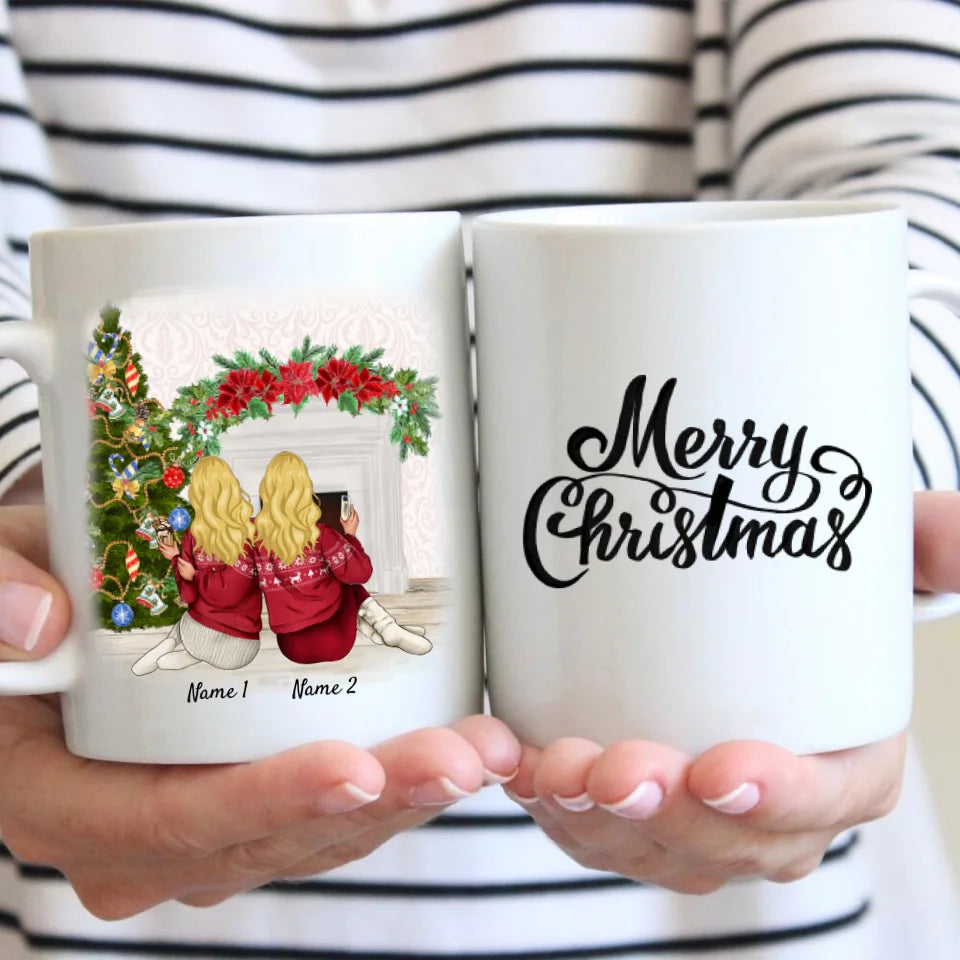 Best Friends Christmas - Personalized Mug