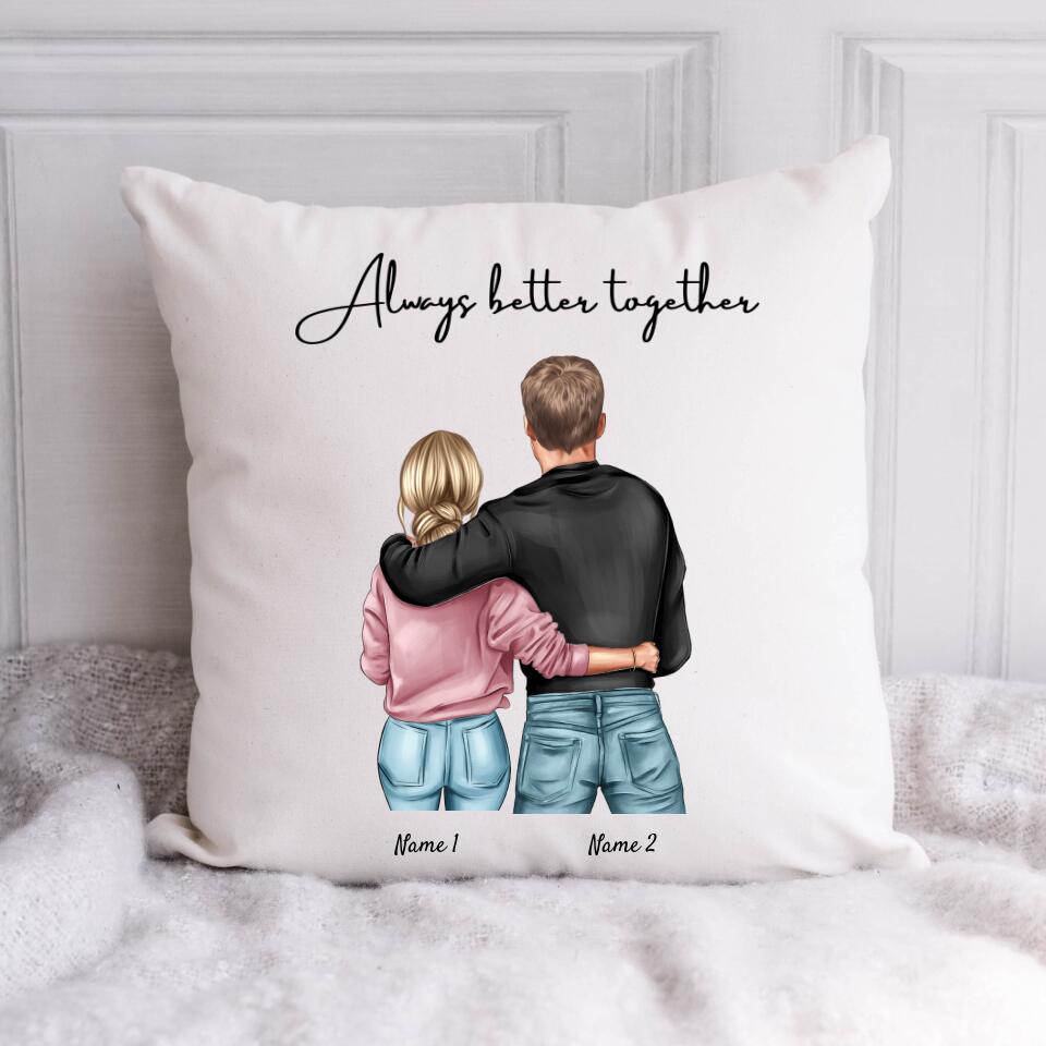 Best Couple - Personalised Cushion 40x40cm