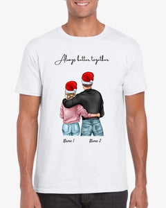 Best Couple Christmas Personalized T-Shirt
