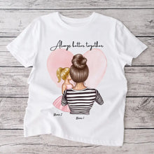 Load image into Gallery viewer, Best Mom - Personalized T-Shirt (100% Cotton, Unisex)
